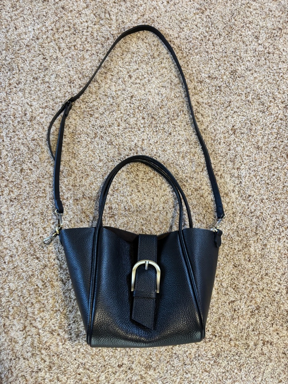 Gabarra Milano Italian Leather Crossbody Purse NWOT with Attached Wallet